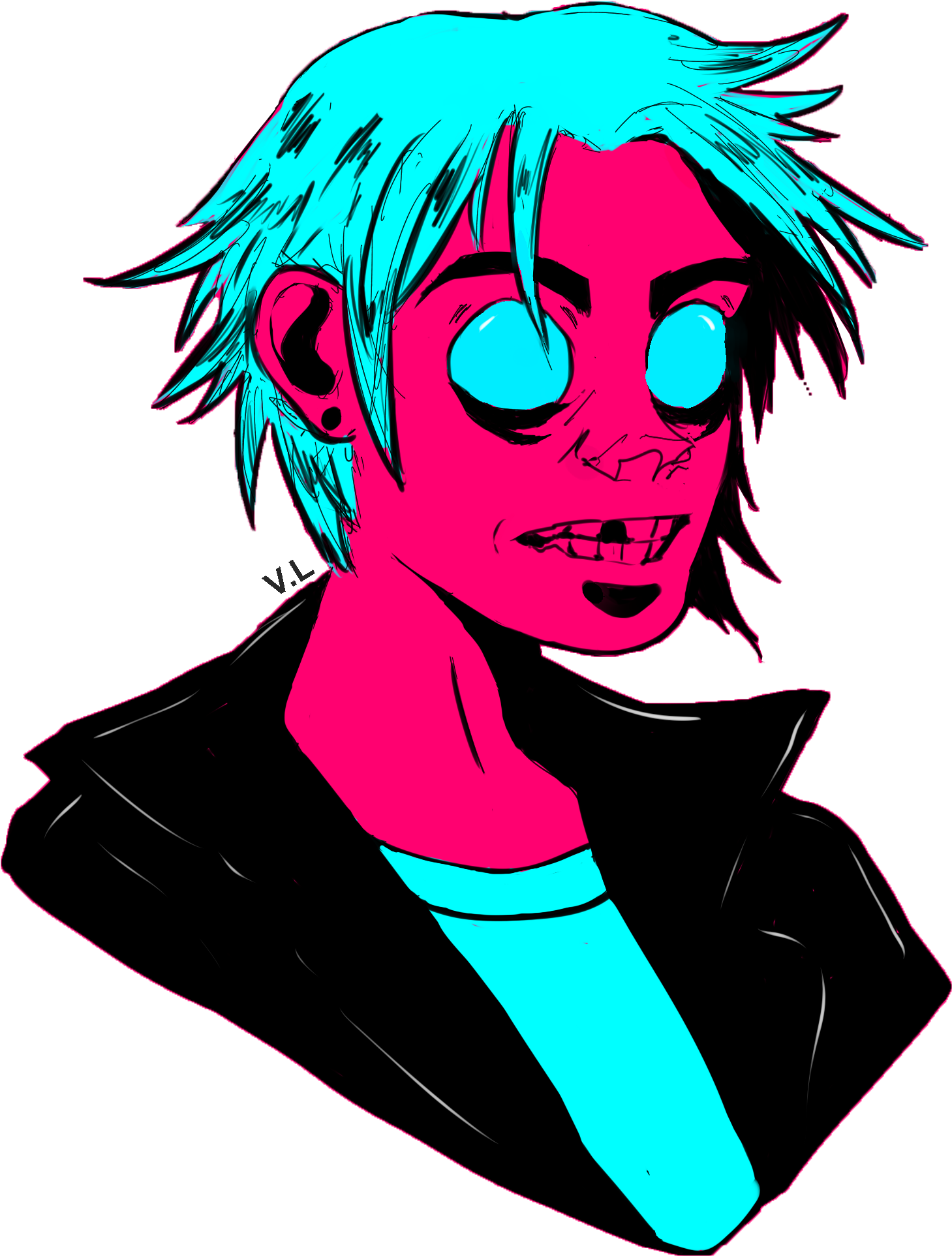 Fan Arti - Gorillaz 2d Phase 5 (1597x2000)