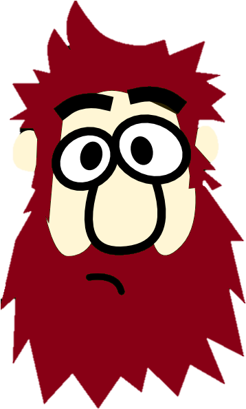 Clip Art Man Beard (376x619)
