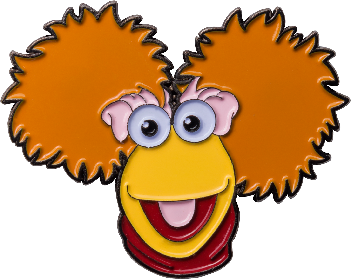 Red Enamel Pin - Fraggle Rock Red (1500x1190)