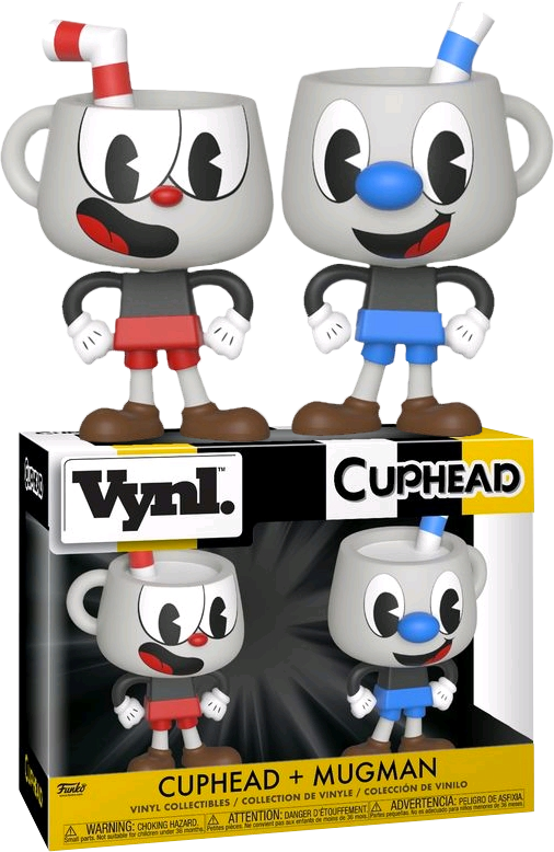 Cuphead & Mugman Vynl - Vinyl Cuphead And Mugman (506x778)