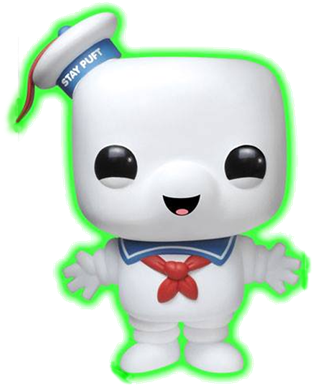 Funko Pop Movies Stay Puft Marshmallow Man Icon - Stay Puft Marshmallow Funko (400x400)
