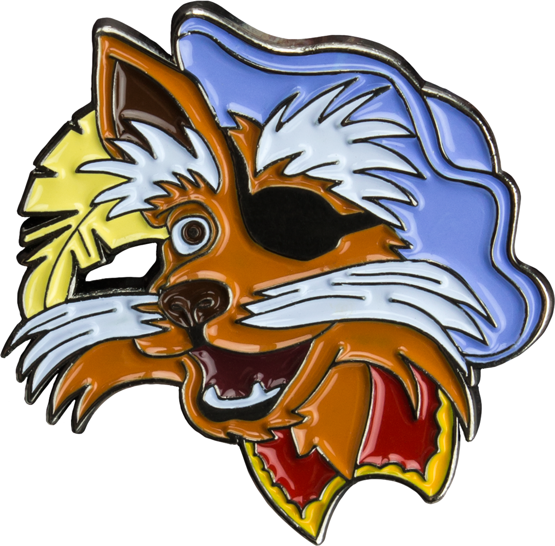 Sir Didymus Enamel Pin - Illustration (1080x1064)