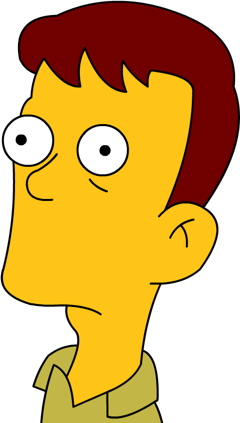 References To Rain Man On The Simpsonsedit - Cartoon (1000x879)