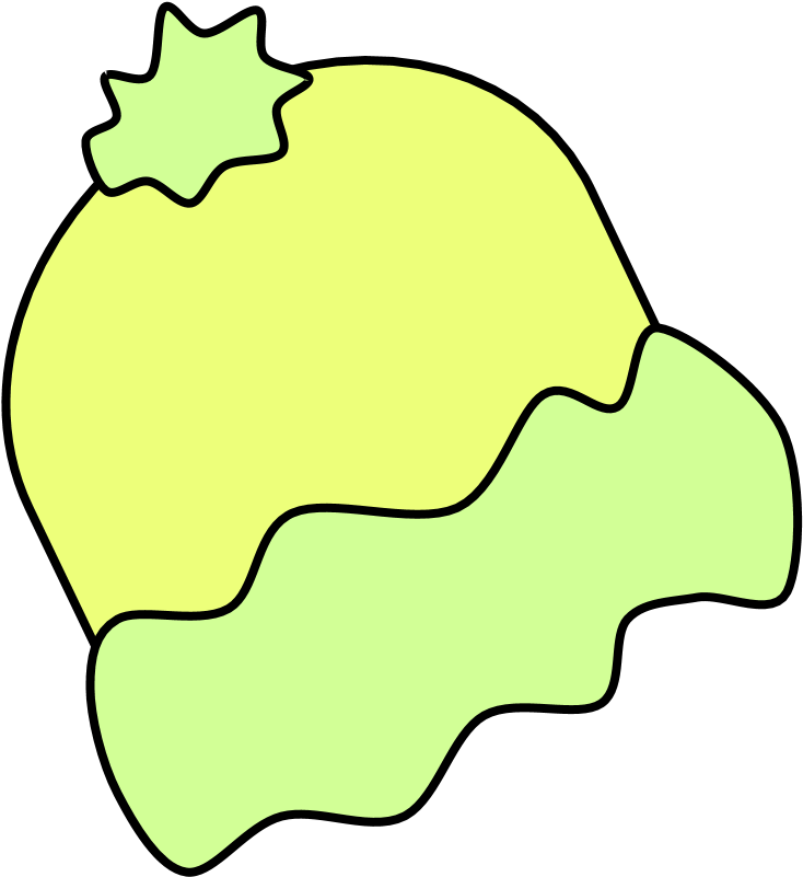 Hat, Winter, Yellow, Style 1, - Hat, Winter, Yellow, Style 1, (816x1056)