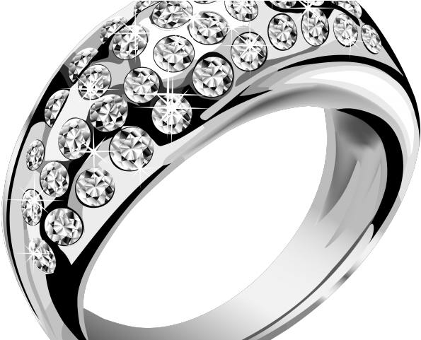 Monster Waves Clipart Wedding Ring - Серебряное Кольцо Png (640x480)
