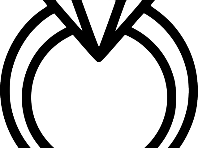Drawn Ring Svg - Cincin Icon Png Transparent (640x480)