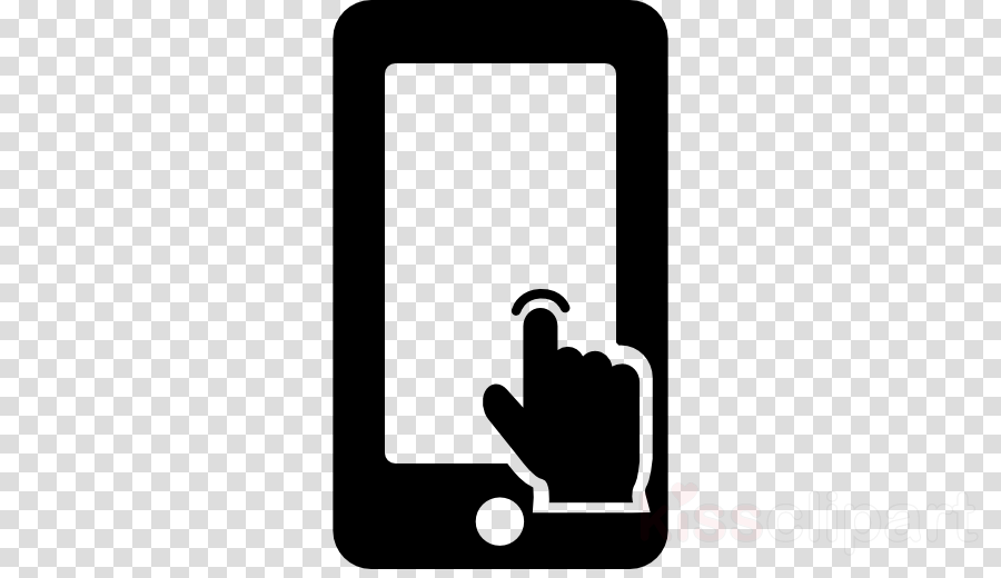Touch Screen Phone Icon Clipart Touchscreen Mobile - Picsart Photo Editing  Background - (900x520) Png Clipart Download