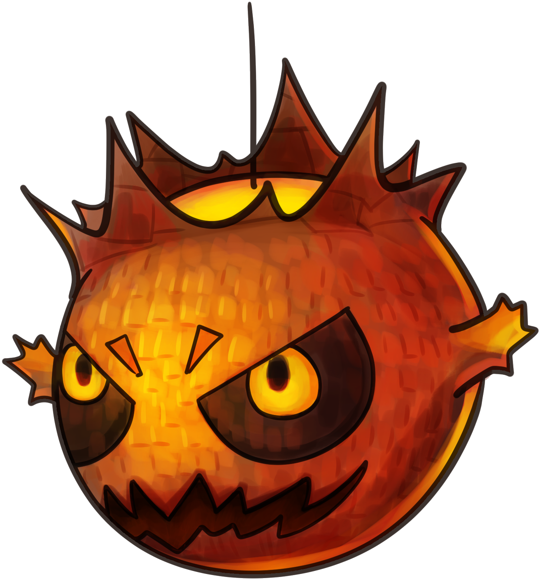 Artwork Of A Bomb From Ffxiv As A Pinata - Artwork Of A Bomb From Ffxiv As A Pinata (1114x1200)