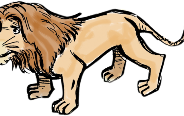 Roar Clipart Animal Kingdom - Masai Lion (640x480)