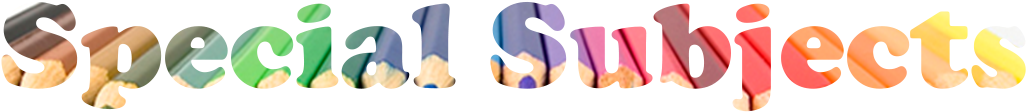 Special Subject Areas Art - Special Subject Areas Art (1079x190)