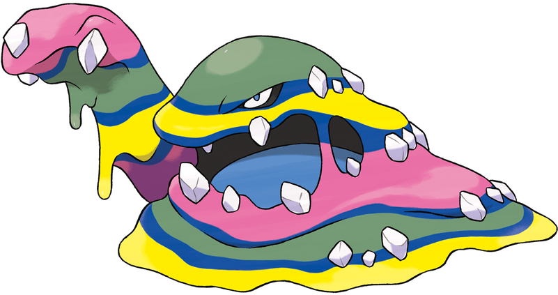 Pokemon Moon Day 41 Dragon Quill - Pokemon Muk Alola (800x800)