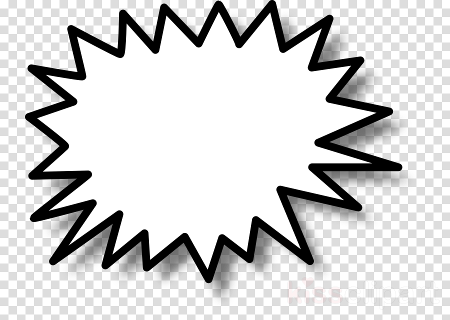 Create & Draw Your Own Comics Blank Notebook - Star Burst Clip Art (900x640)