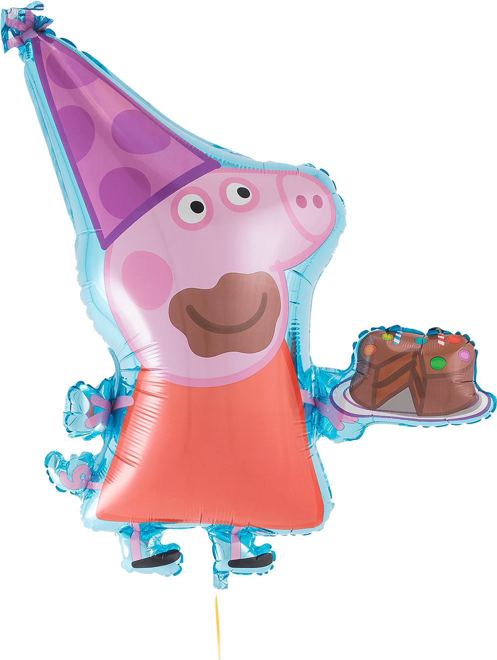 Peppa Pig Birthday Cake Supershape - Peppa Pig Supershape (1400x1400)