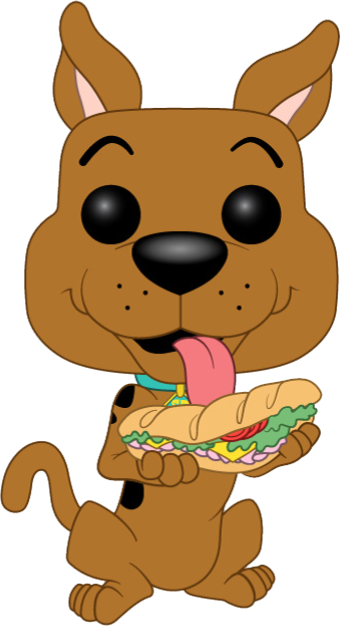 Pop Figure Scooby Doo Scooby With Sandwich - Scooby Doo Funko Pops 2019 (340x626)