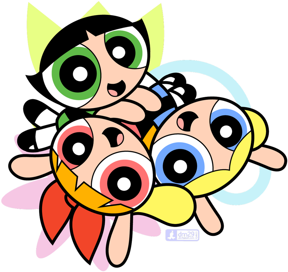 Super-sisters By Dm29 - Powerpuff Girls Merchandise (1024x1024)