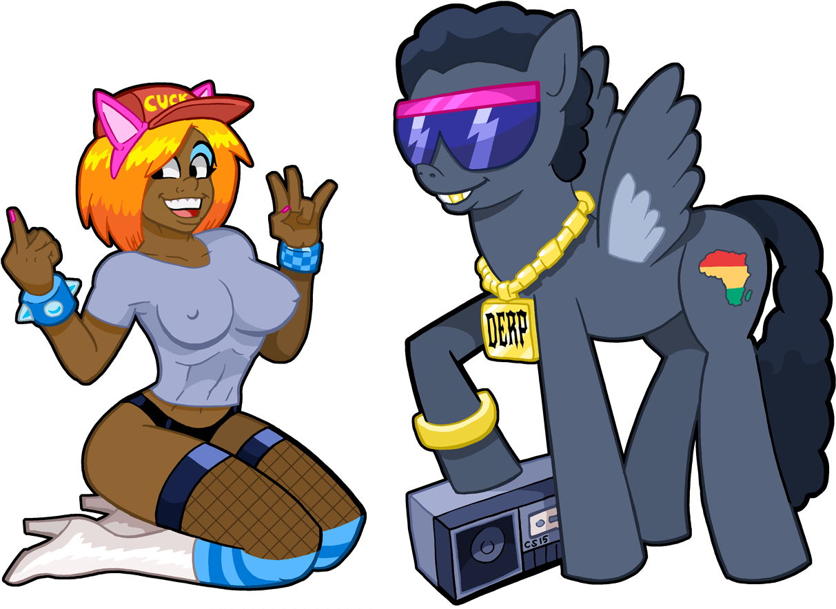 Pega Sisters By Curtsibling Pega Sisters By Curtsibling - Cartoon (1242x900)