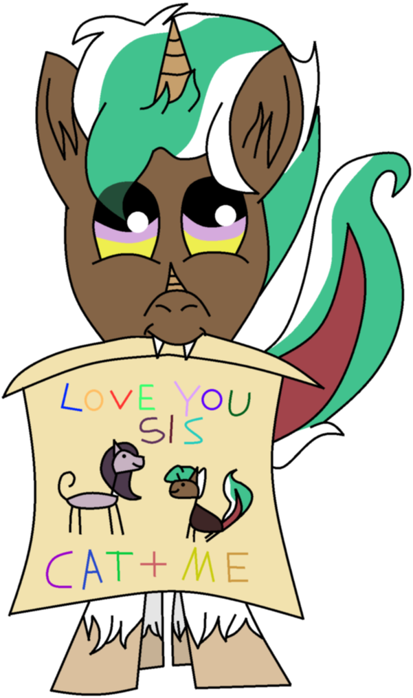 My Cat Tastic Sister - Cartoon (709x1128)