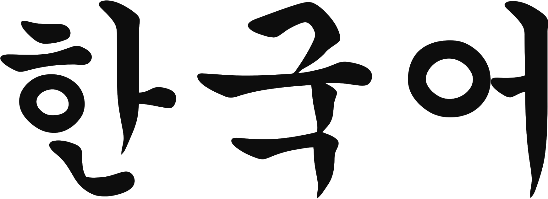 Korean Culture - Korean Language Png (2000x1000)