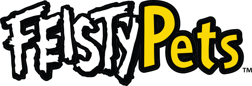Feisty Pets Logo Png (877x301)