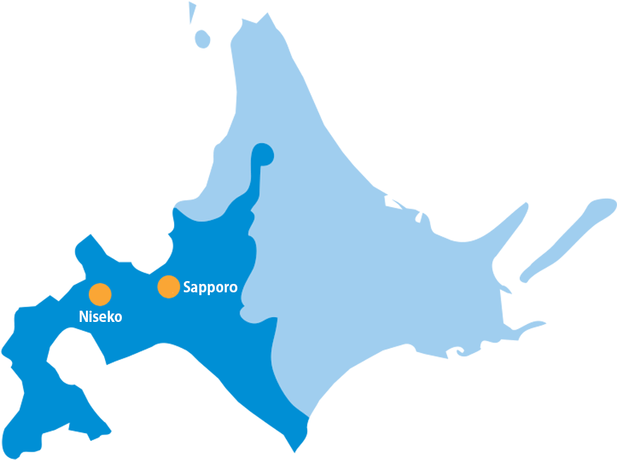 South And Central Regions - Hokkaido Png (900x696)