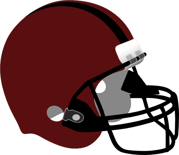Pink Football Helmet Clipart (600x519)