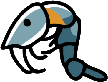 Humpback Whale Clipart Scribblenauts - Krill Png (388x312)
