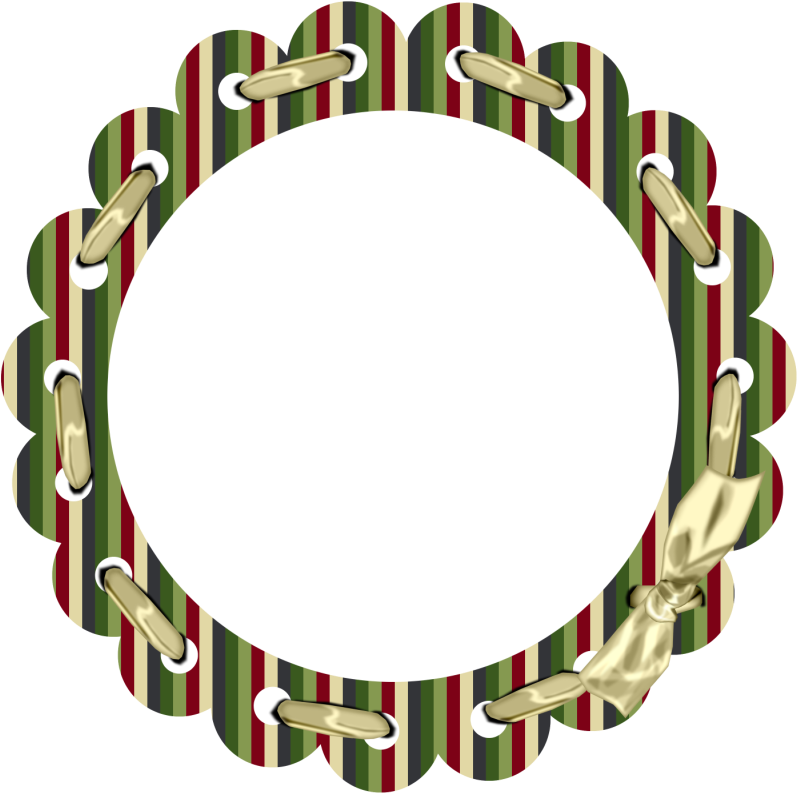 Laced Ribbon - Circle (800x800)