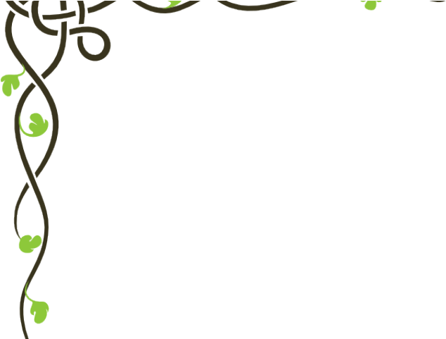 Vine Clipart Celtic - Invitation Border Designs Png (640x480)