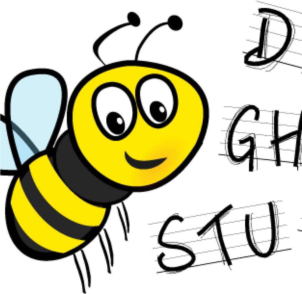 Clipart Transparent Cute Borders - Transparent Spelling Bee Clipart (1024x1024)