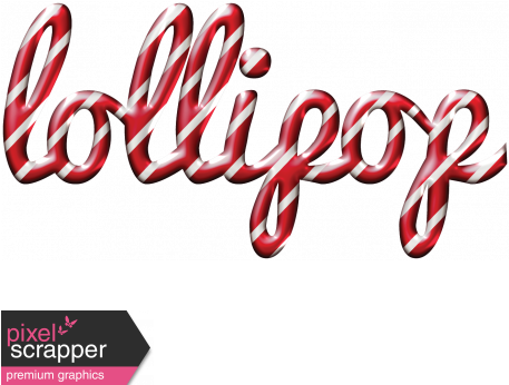 Sweets Word Cursive Clipart - Lollipop Png Word (456x456)