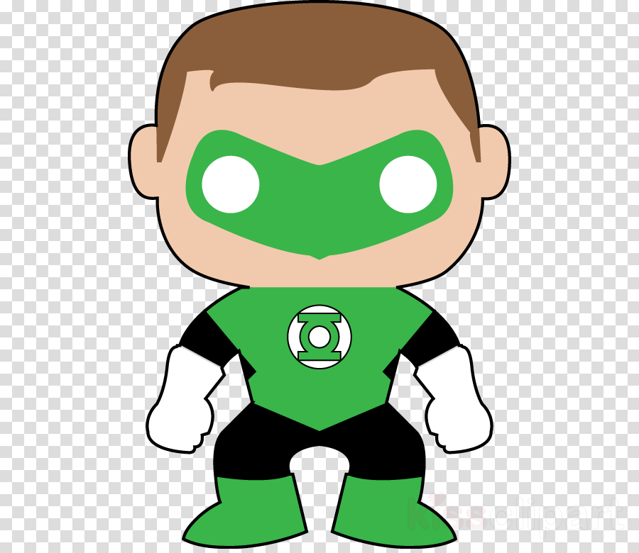 Clip Art Green Lantern Clipart Green Lantern Corps - Cute Chibi Green Lantern (900x780)