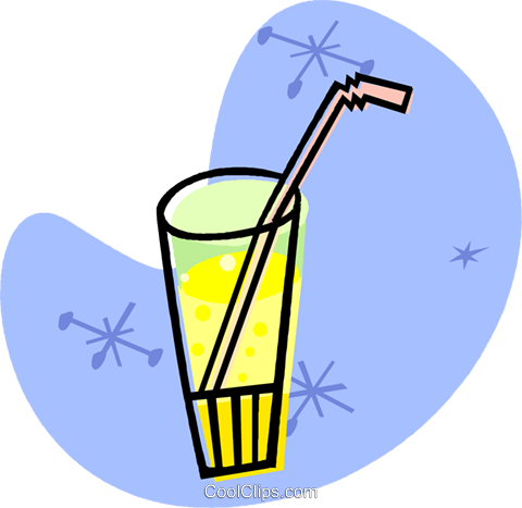 Glass Of Lemonade Royalty Free Vector Clip Art Illustration - Glass Of Lemonade Royalty Free Vector Clip Art Illustration (480x467)