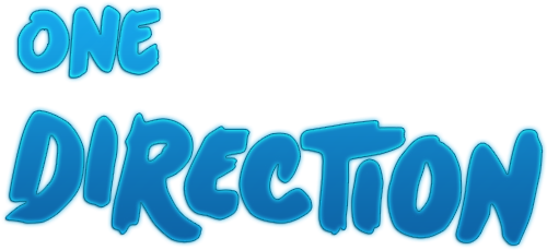 One Direction Logo Clipart - One Direction (500x281)