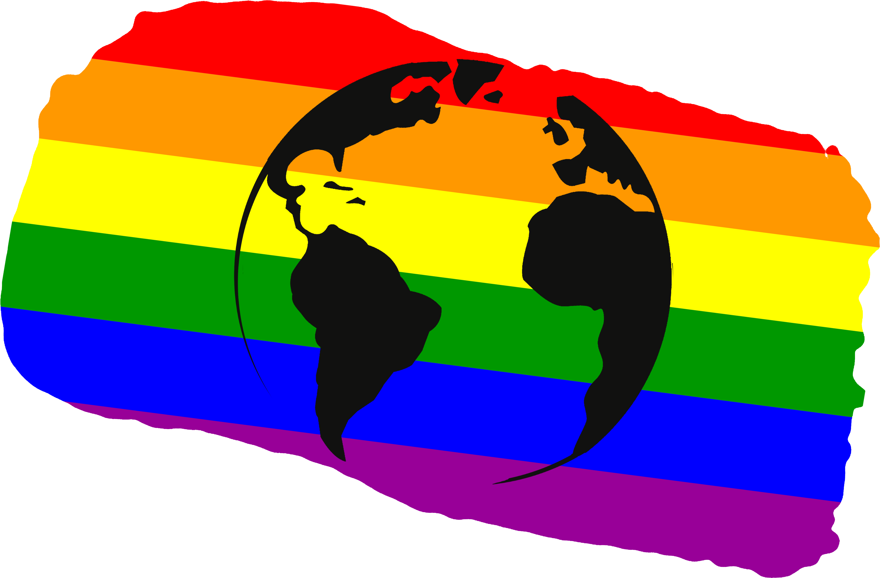Rainbowinternational - Planet Earth Black And White (3778x3778)