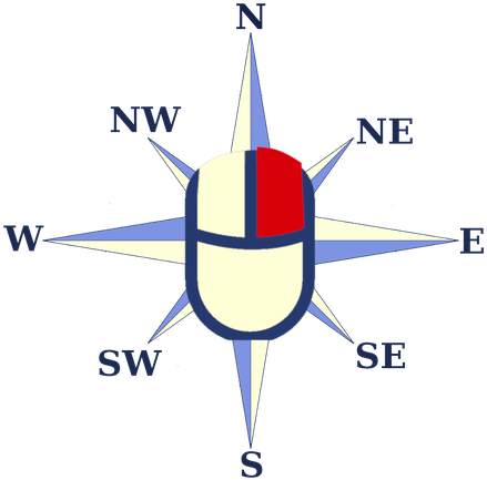 To Use Eight Mouse Gestures, Hold The Right Mouse Button, - North South East West (480x480)
