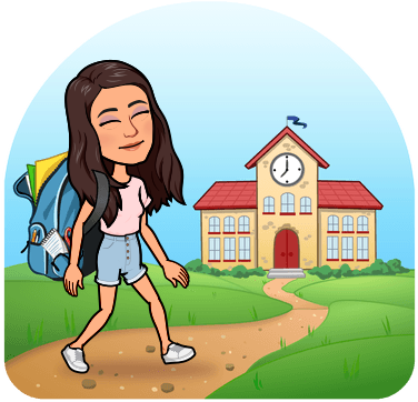 Beddow Bitmoji - Bitmoji Going To School (398x398)