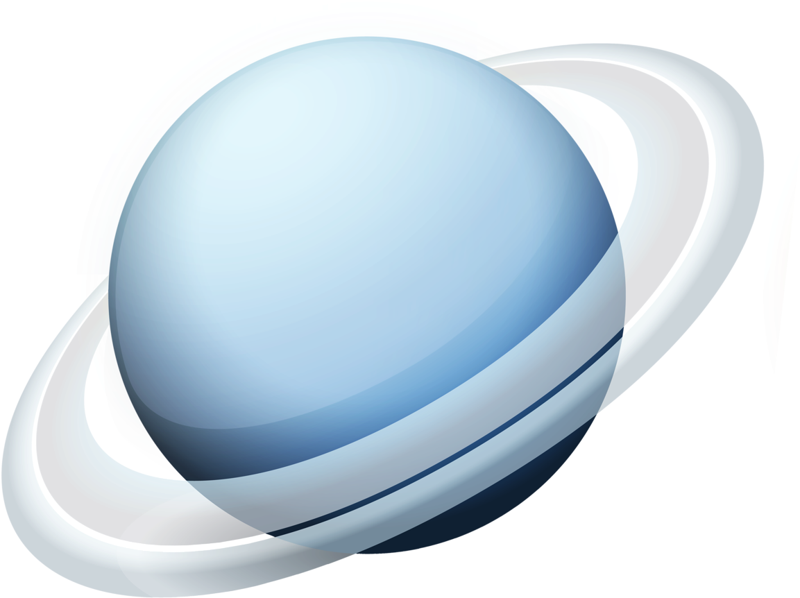 Space Space Theme, Outer Space, Decoupage, Clip Art, - Uranus With No Background (1280x1058)