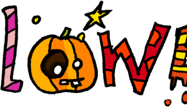 Word Halloween Cliparts - Clip Art (640x480)