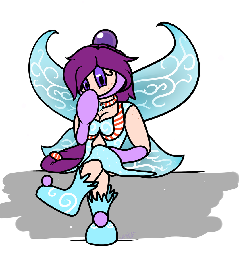 Christmas Fairy By Thewipartist - Christmas Fairy By Thewipartist (831x961)