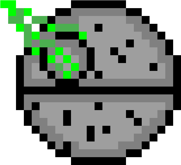 Death Star - Pixel Avocado (1161x1161)