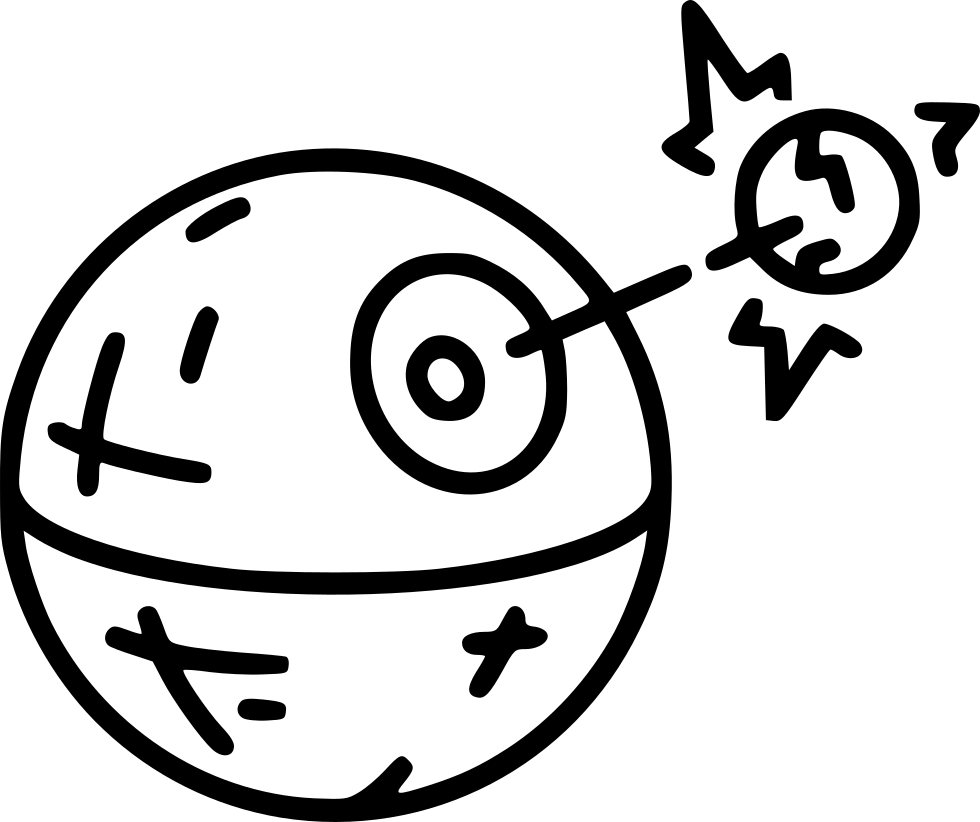 Death Star Comments - Death Star Cartoon Icon (980x822)