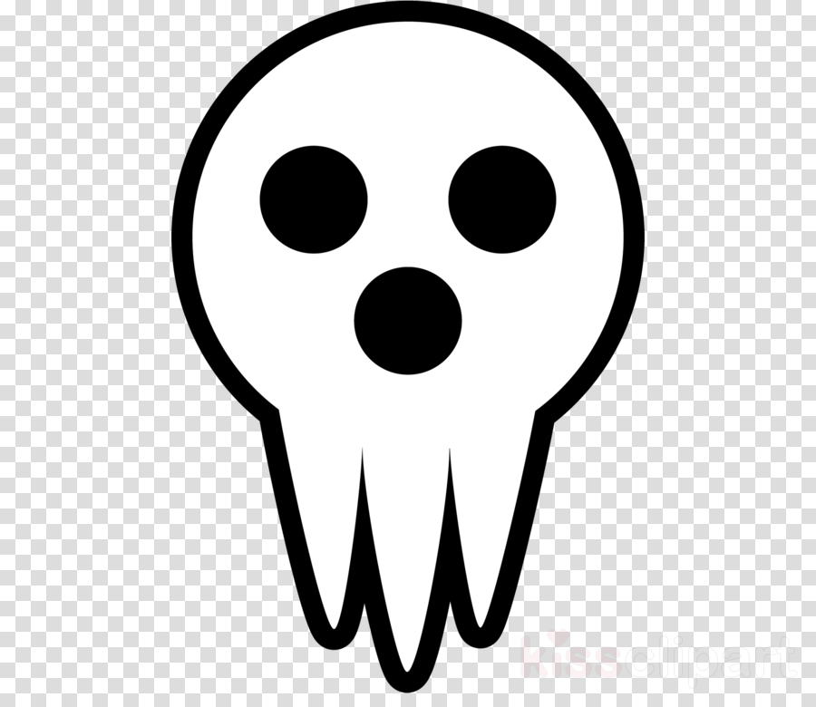 Soul Eater Death Symbol Clipart Death The Kid Soul - Blue Ball No Background (900x780)
