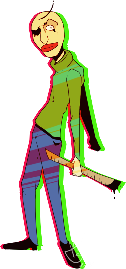 Baldi's Basics / - Cartoon (560x1000)