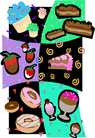 Dessert Motif, Cakes, Donuts, Chocolate Royalty Free - Snack (332x480)