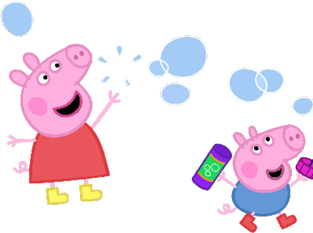 Pig Clipart Party - Peppa Pig En Png (640x480)
