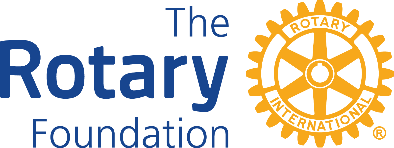 Edit - Rotary Foundation Logo Png (1592x600)