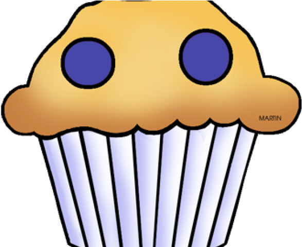 Muffin Clipart Mn State - Transparent Background Blueberry Muffin Clipart (640x480)