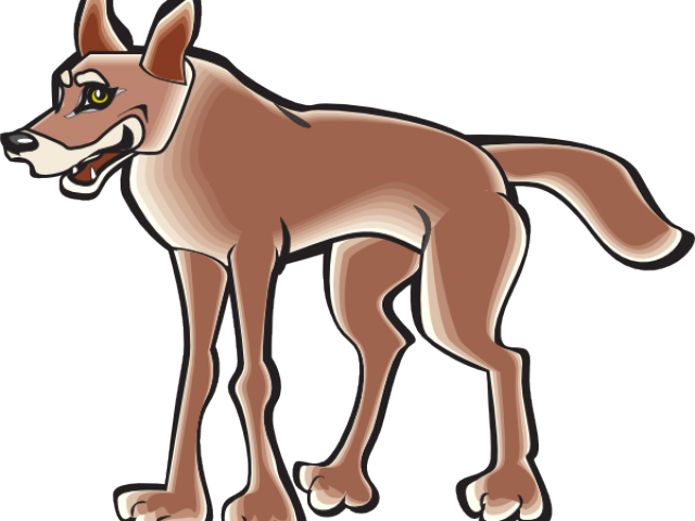 Coyote Clipart Angry - Coyote Clipart Png (640x480)