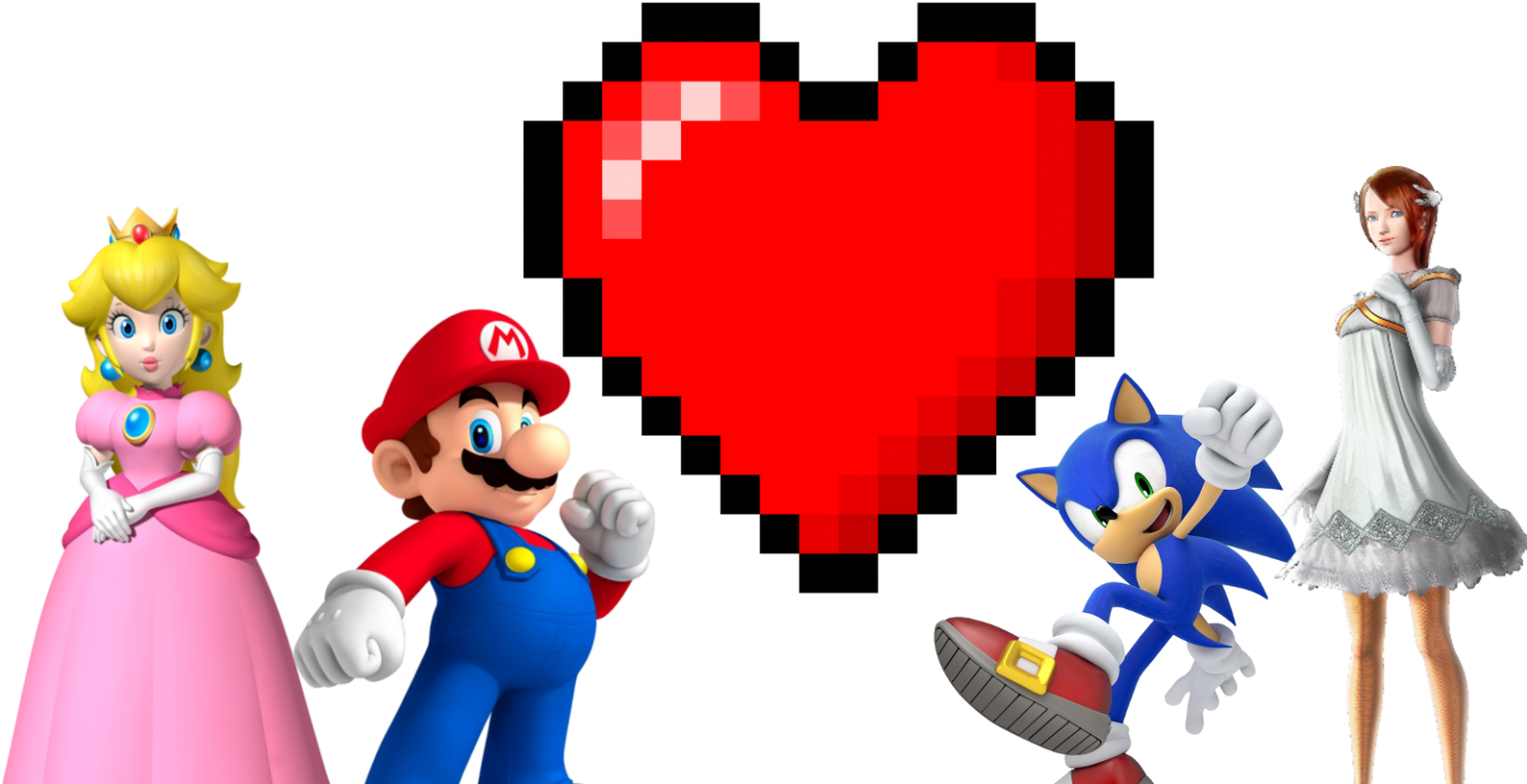 Val Day N For Nerds - 8 Bit Heart (1620x800)