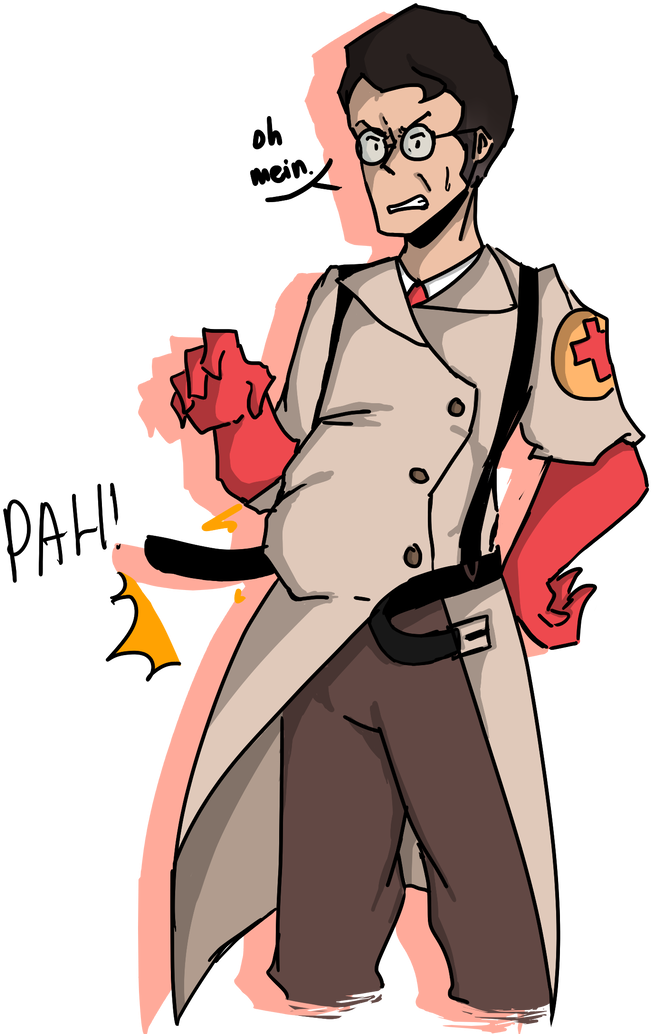 [ Tf2 / Birthday Gift ] Clothing Trouble By Fetish-nerd - Cartoon (773x1033)